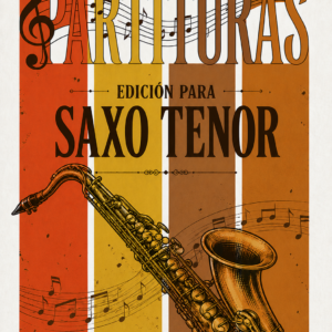 Partituras Pack 1 - Edicion Saxo Tenor